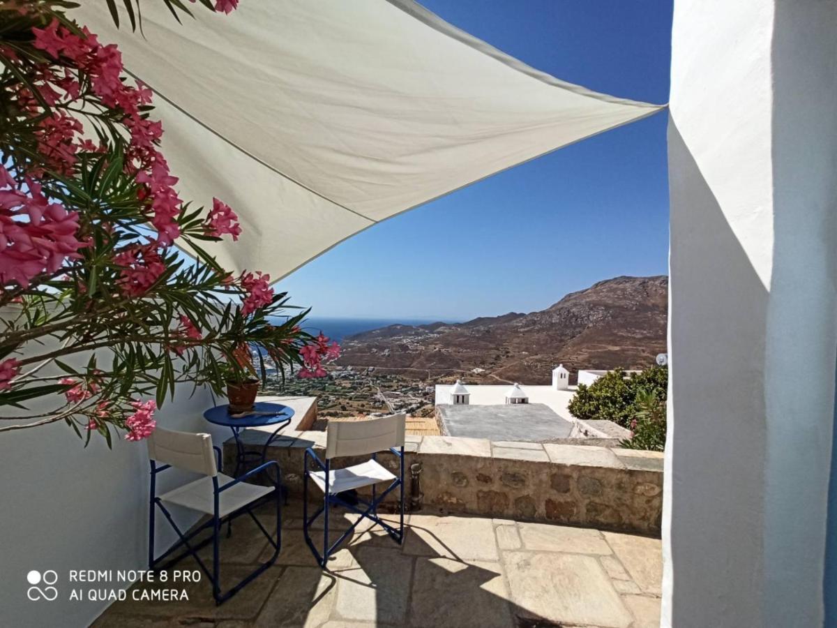 Traditional Stone House With Breathtaking View Serifos Town المظهر الخارجي الصورة